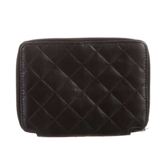 MZ Wallace Black Leather Passport Organizer - Picture 2 of 8